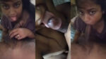 Bhabhi prothom bar er moton cum taste korar MMS video clip