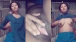 Slutty Bangladeshi Adivasi bhabhi exposes herself to lover